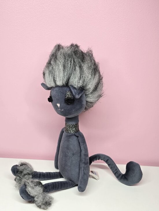 Jellycat Other - Jellycat Swellegant Kitty Cat Elegant Fancy Fluffy Glitter Plush 14"-Matted Hair